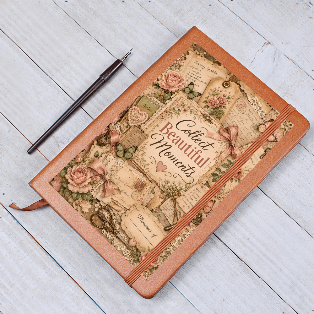 Stories Never Truly Fade Graphic Journal with Gift Wrap Bundle + Personalized Note