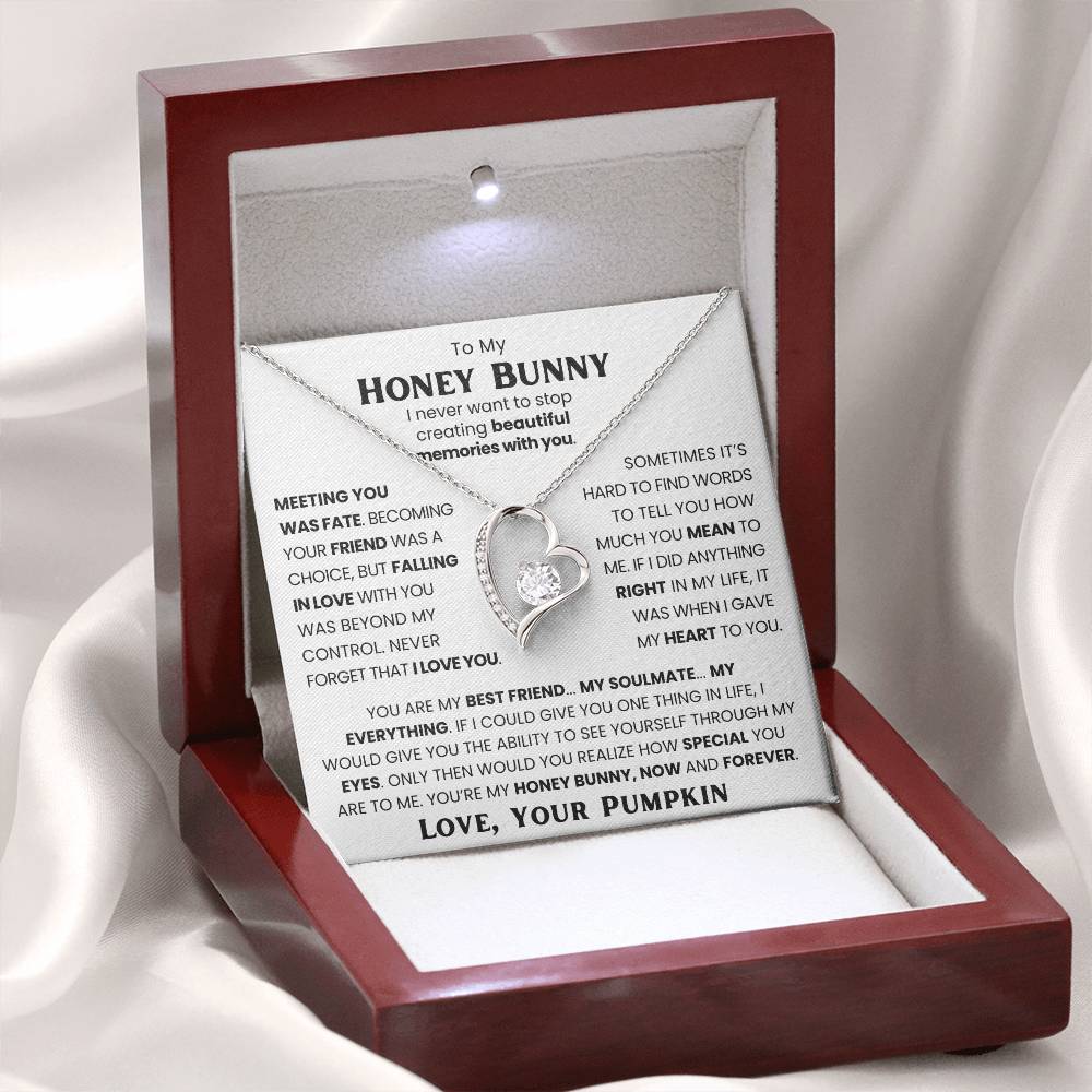 To My Honey Bunny My Forever Love
