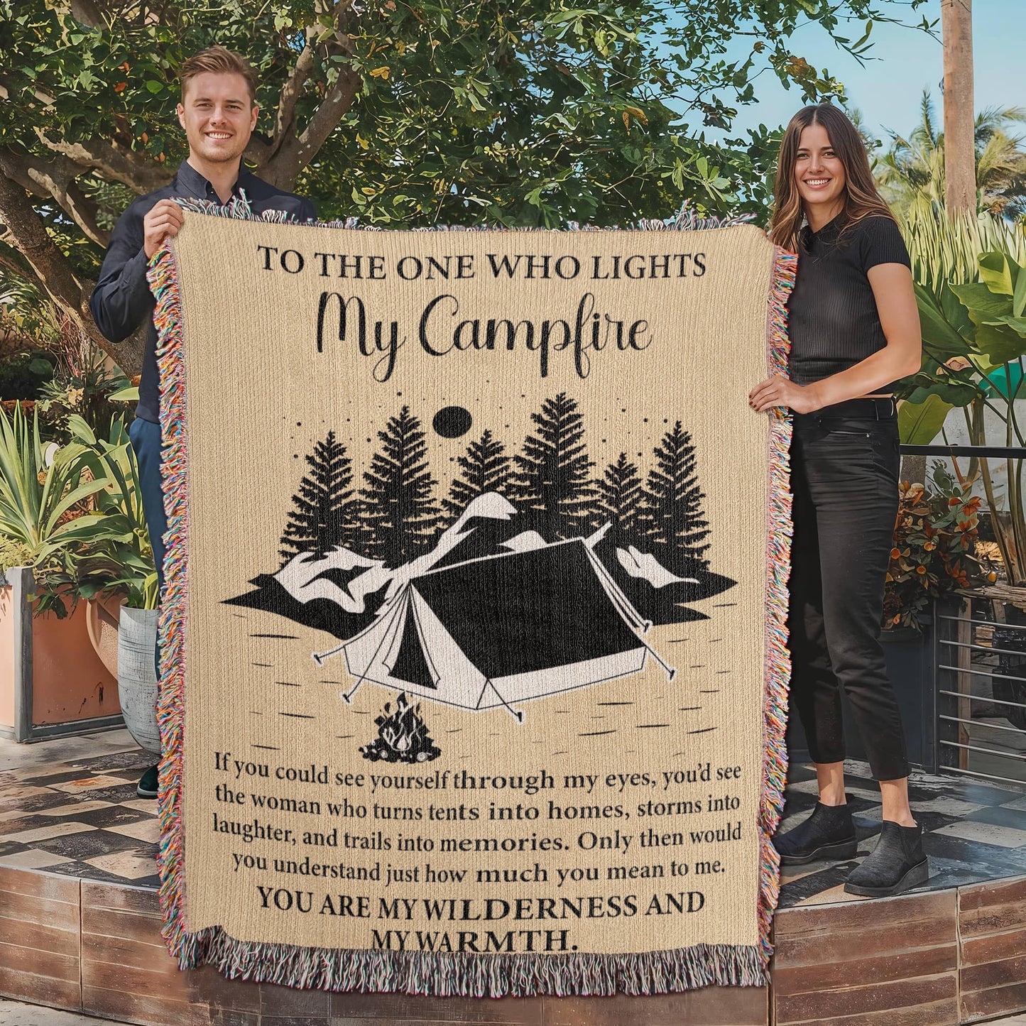 To The One Who Lights My Campfire – You Are My Wilderness & My Warmth 🏕️❤️