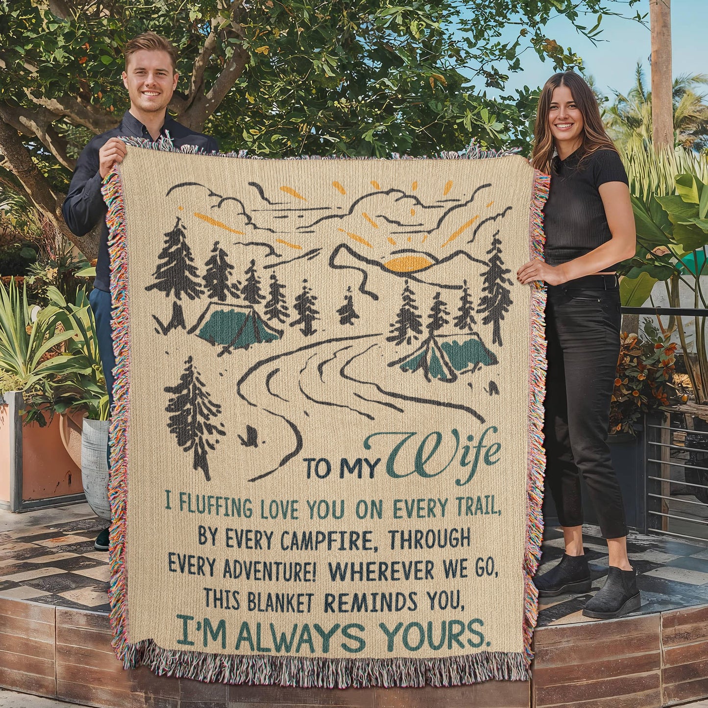 To My Wife – I Fluffing Love You on Every Trail 🏕️💚