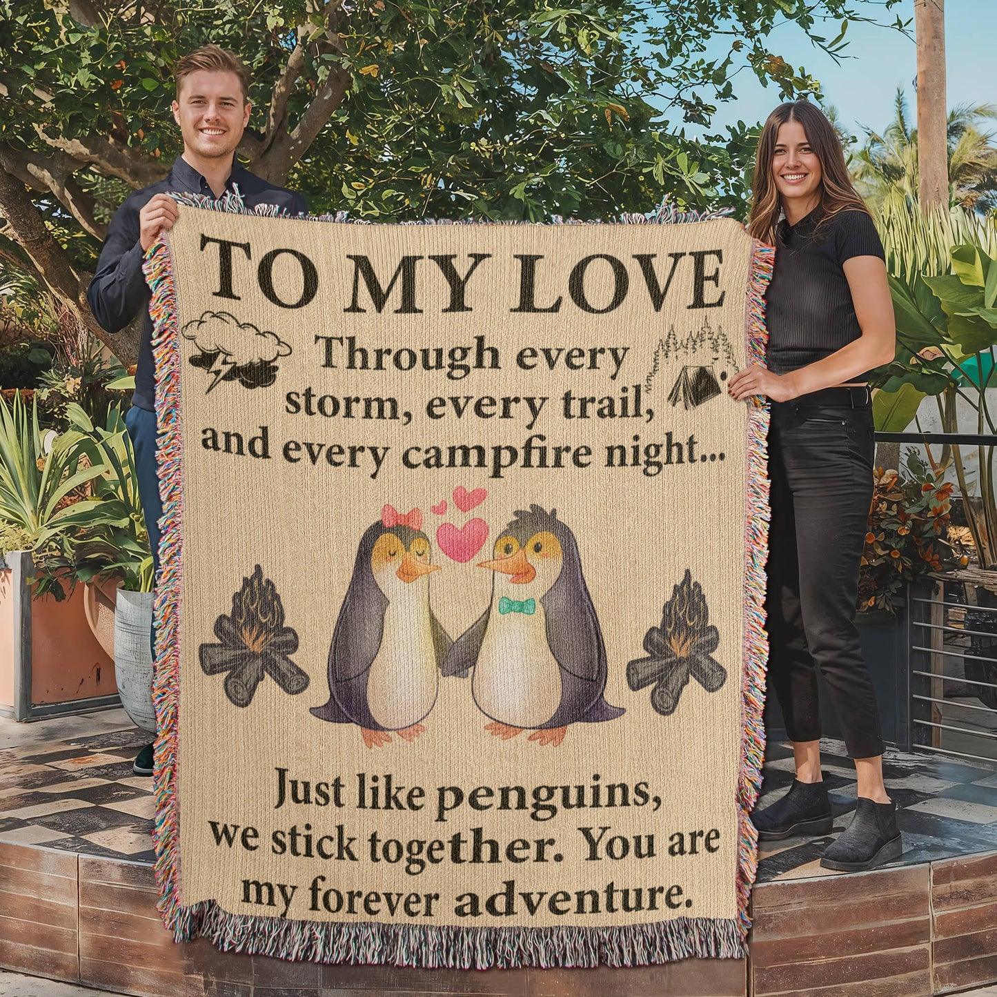 To My Love – We Stick Together Like Penguins 🐧❤️