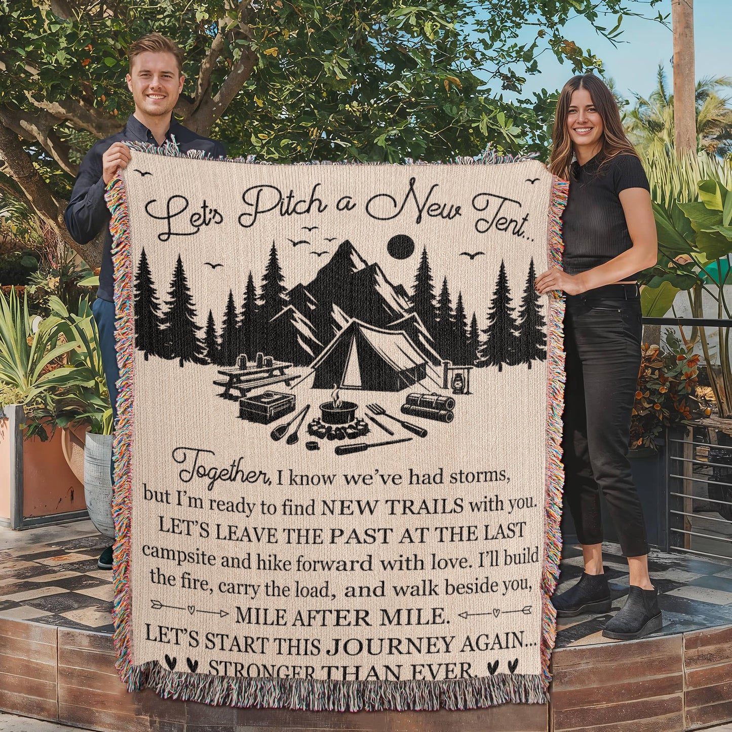 Let’s Pitch a New Tent – A New Beginning, Mile After Mile 🖤