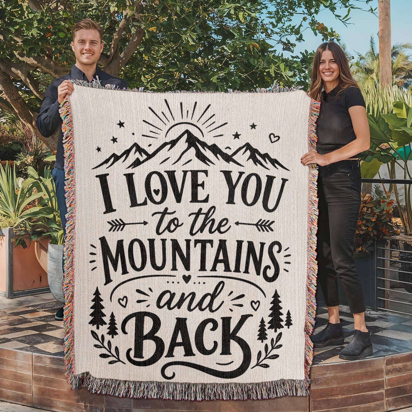 I Love You to the Moon and Back (Blanket)