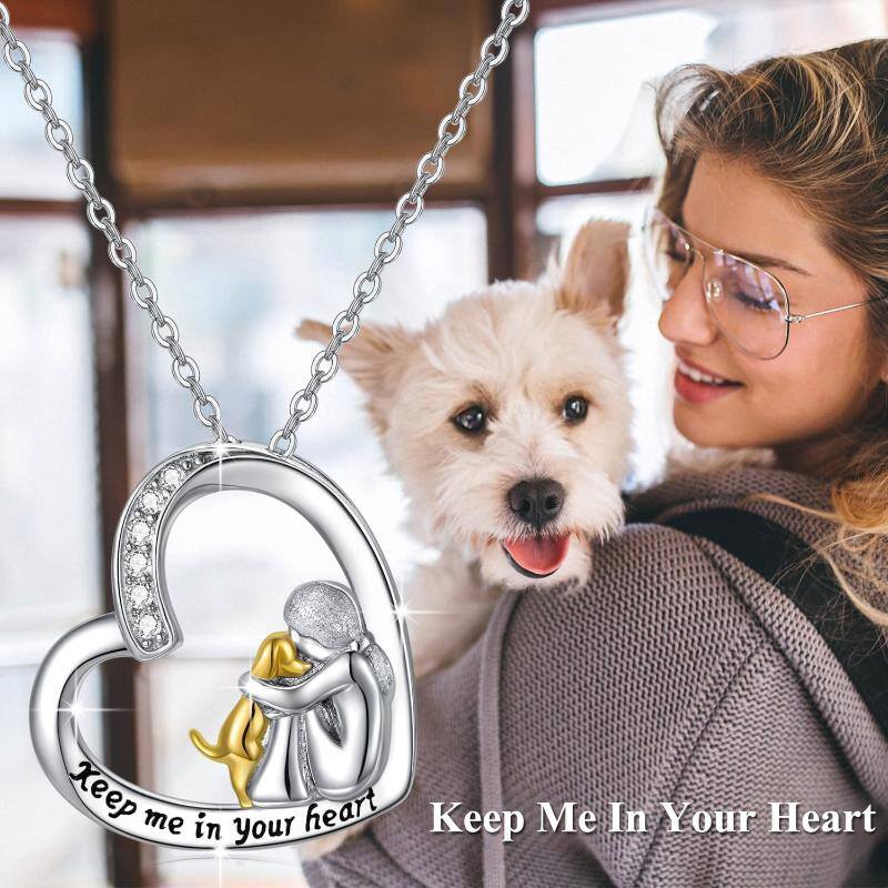 Dog necklace for women best sale