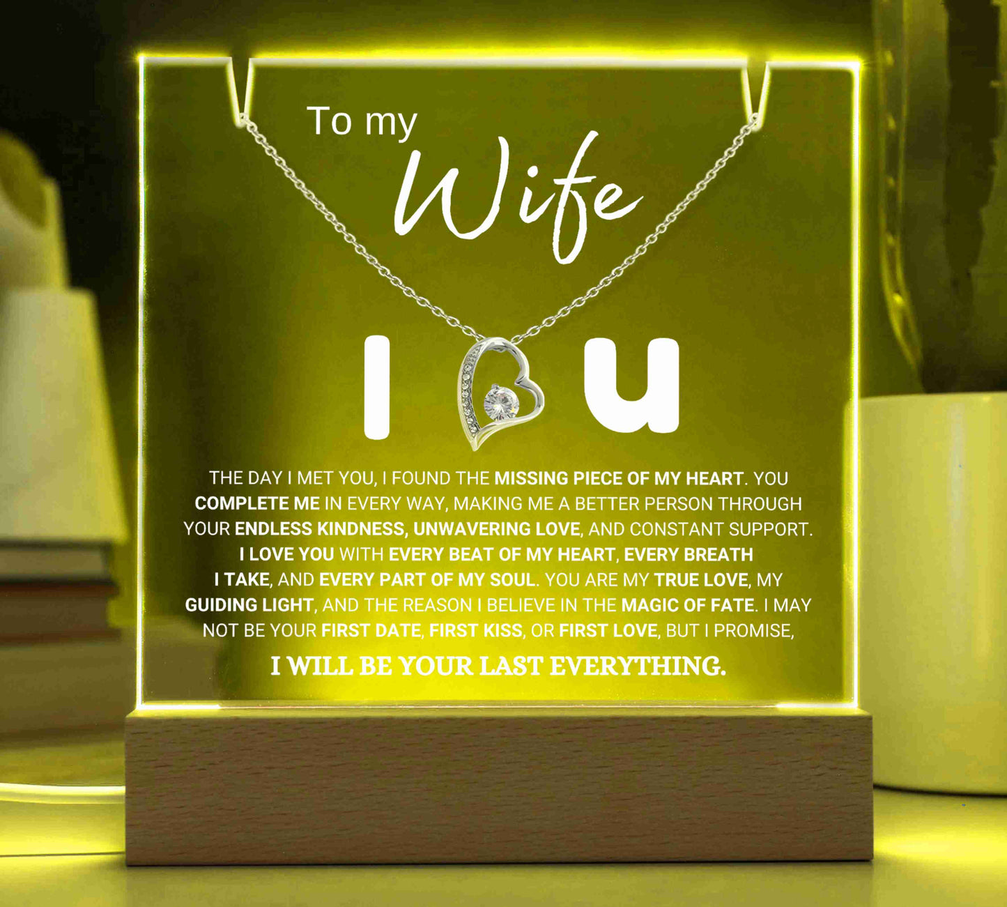 To My Wife - How Much You Mean To Me