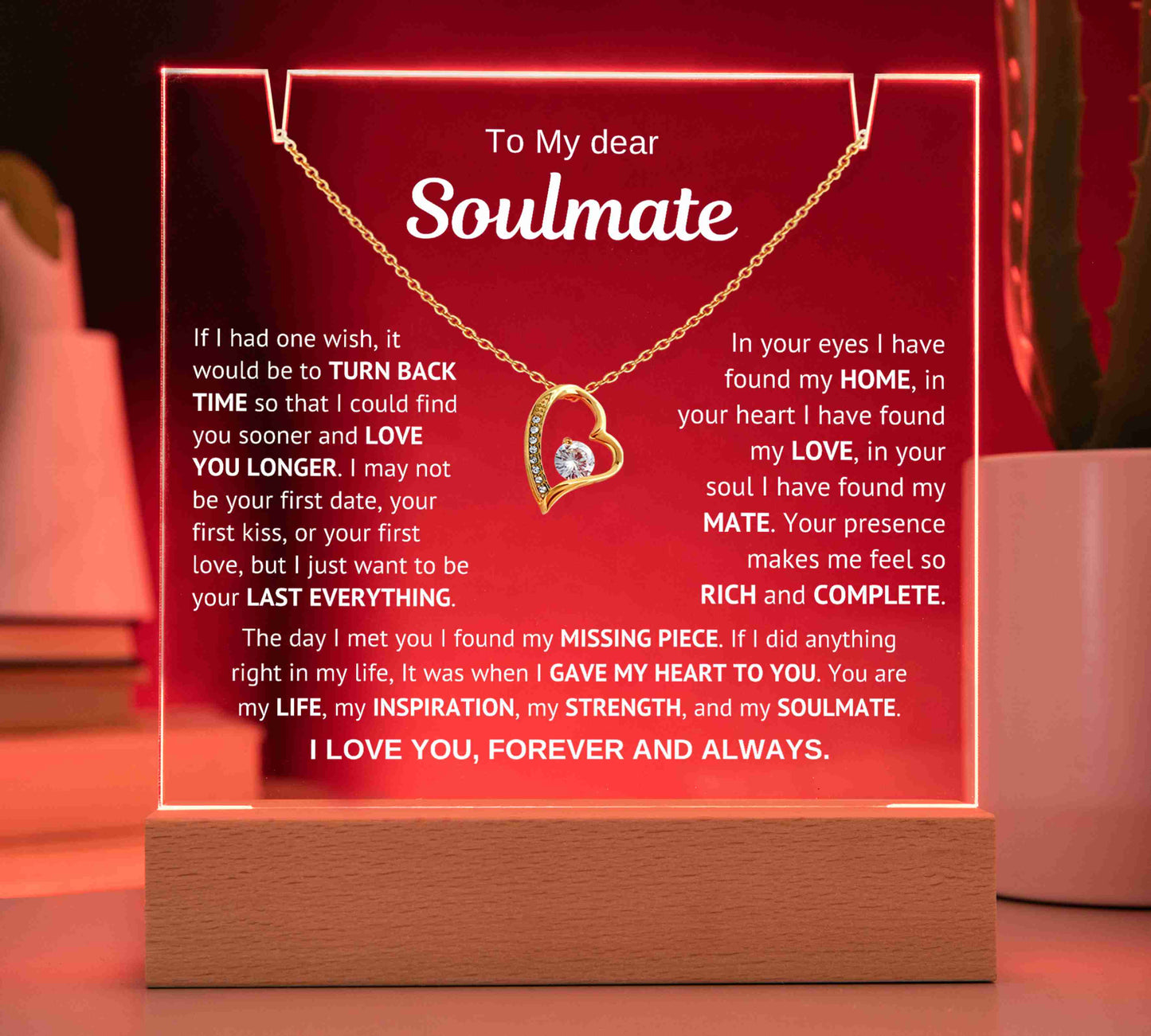 To My Gorgeous Soulmate - How Much You Mean To Me