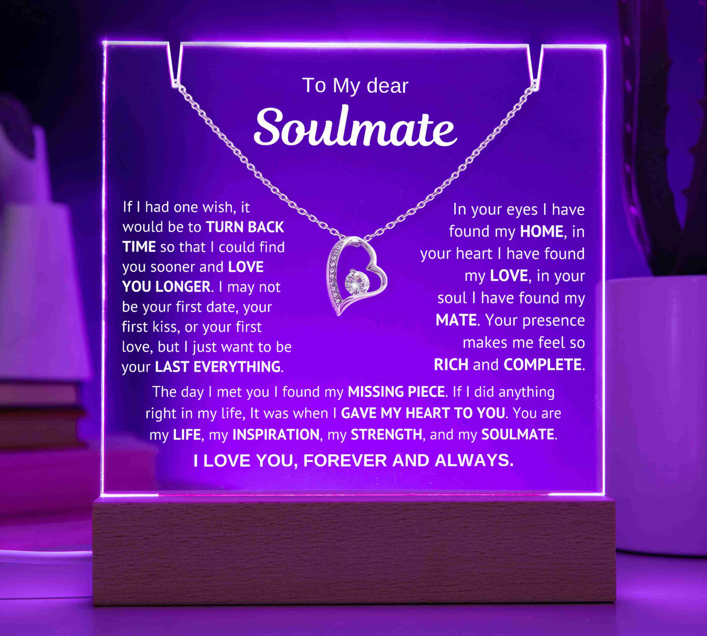 To My Gorgeous Soulmate - How Much You Mean To Me