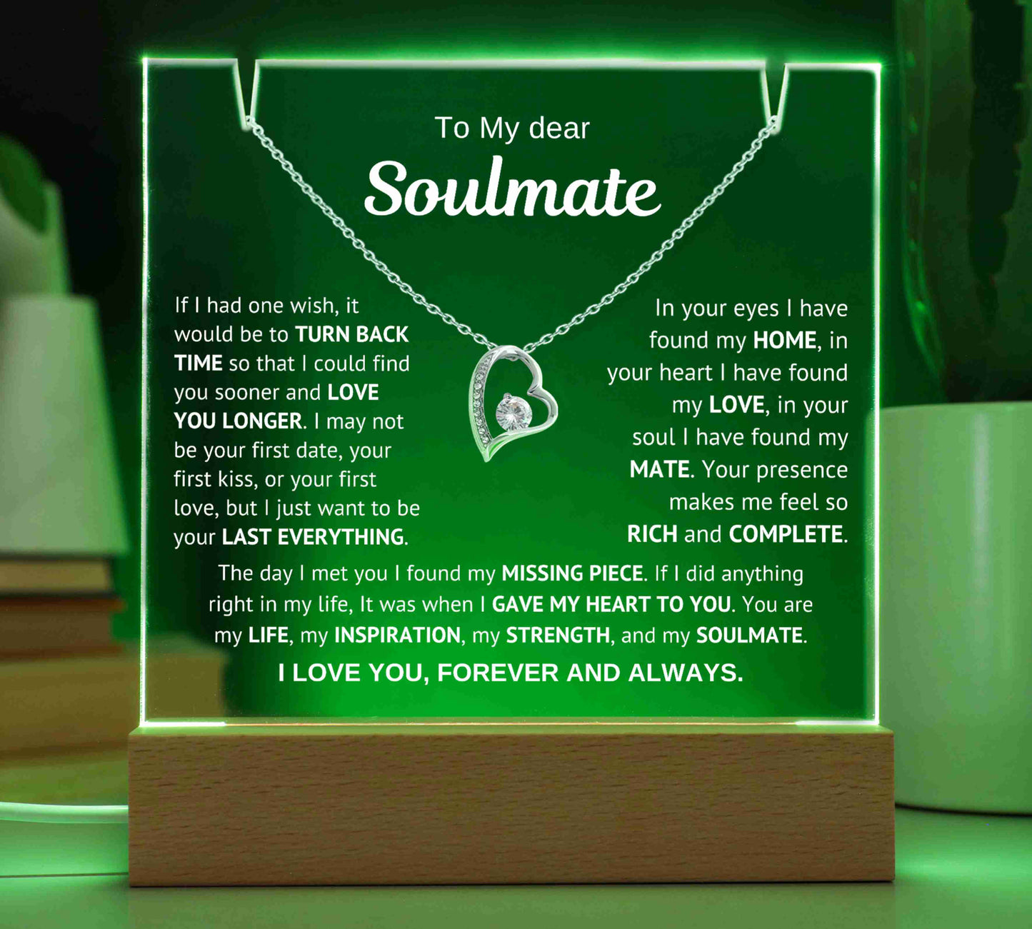 To My Gorgeous Soulmate - How Much You Mean To Me