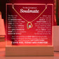 To My Soulmate - How Much You Mean To Me | Forever Love Keepsake Acrylic Bundle