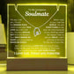 To My Soulmate - How Much You Mean To Me | Forever Love Keepsake Acrylic Bundle