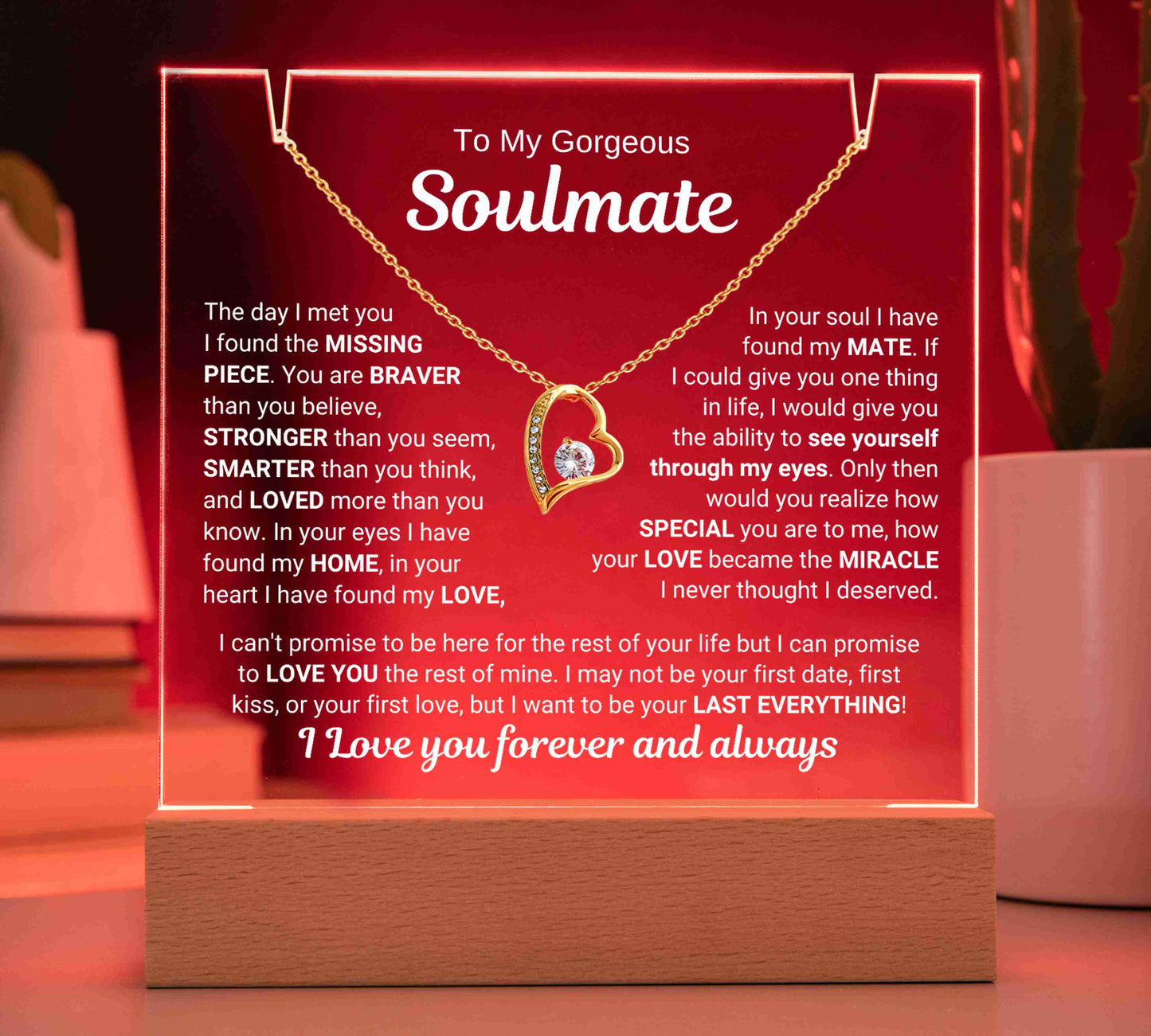 To My Soulmate - How Much You Mean To Me