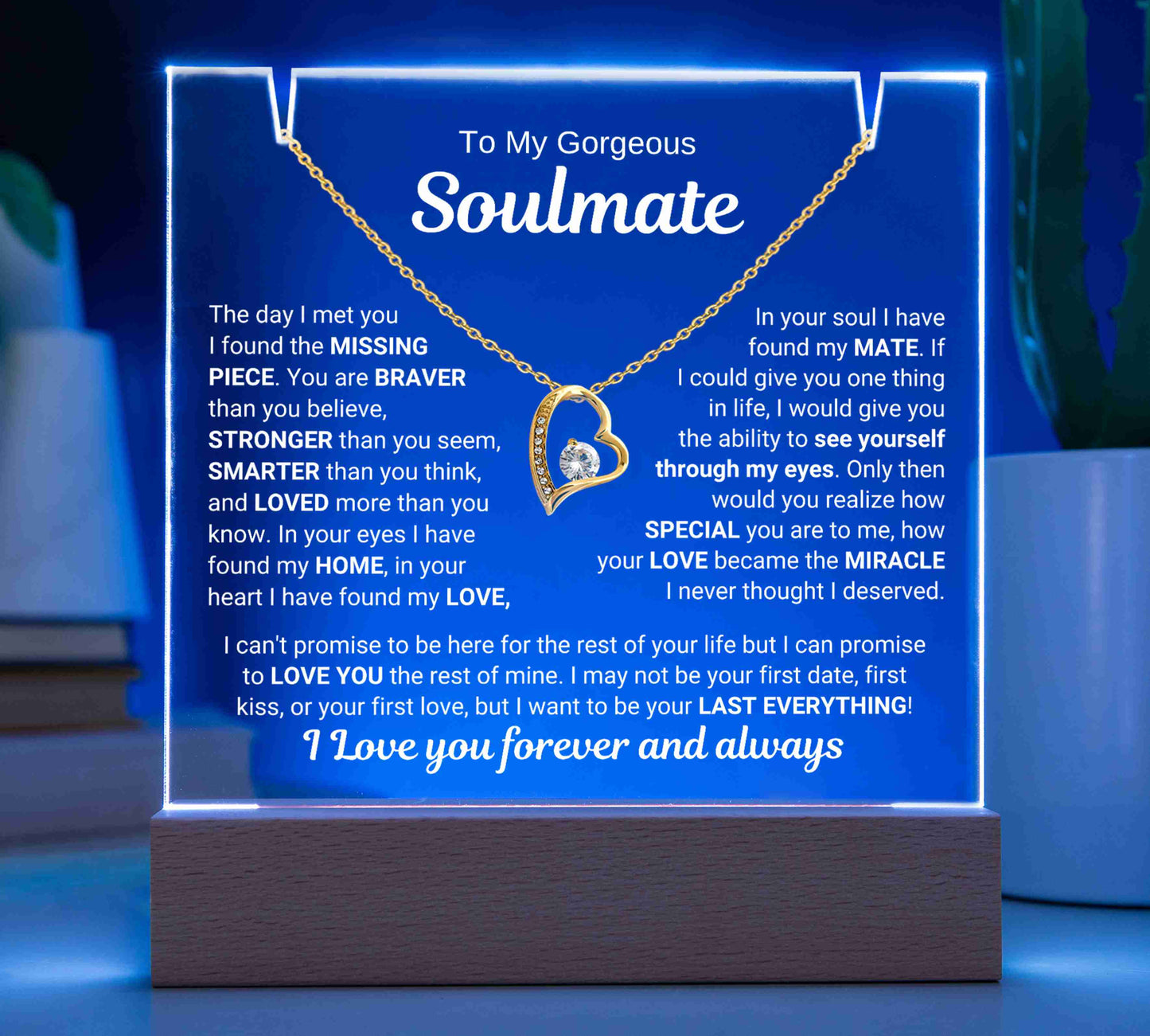 To My Soulmate - How Much You Mean To Me