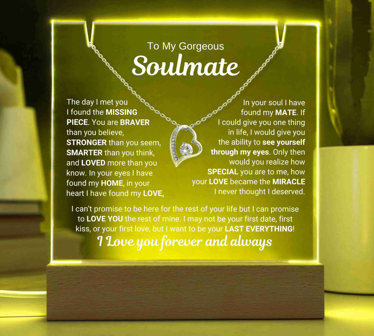 To My Soulmate - How Much You Mean To Me