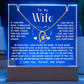 To My Wife - How Much You Mean To Me (Keepsake Acrylic Bundle)