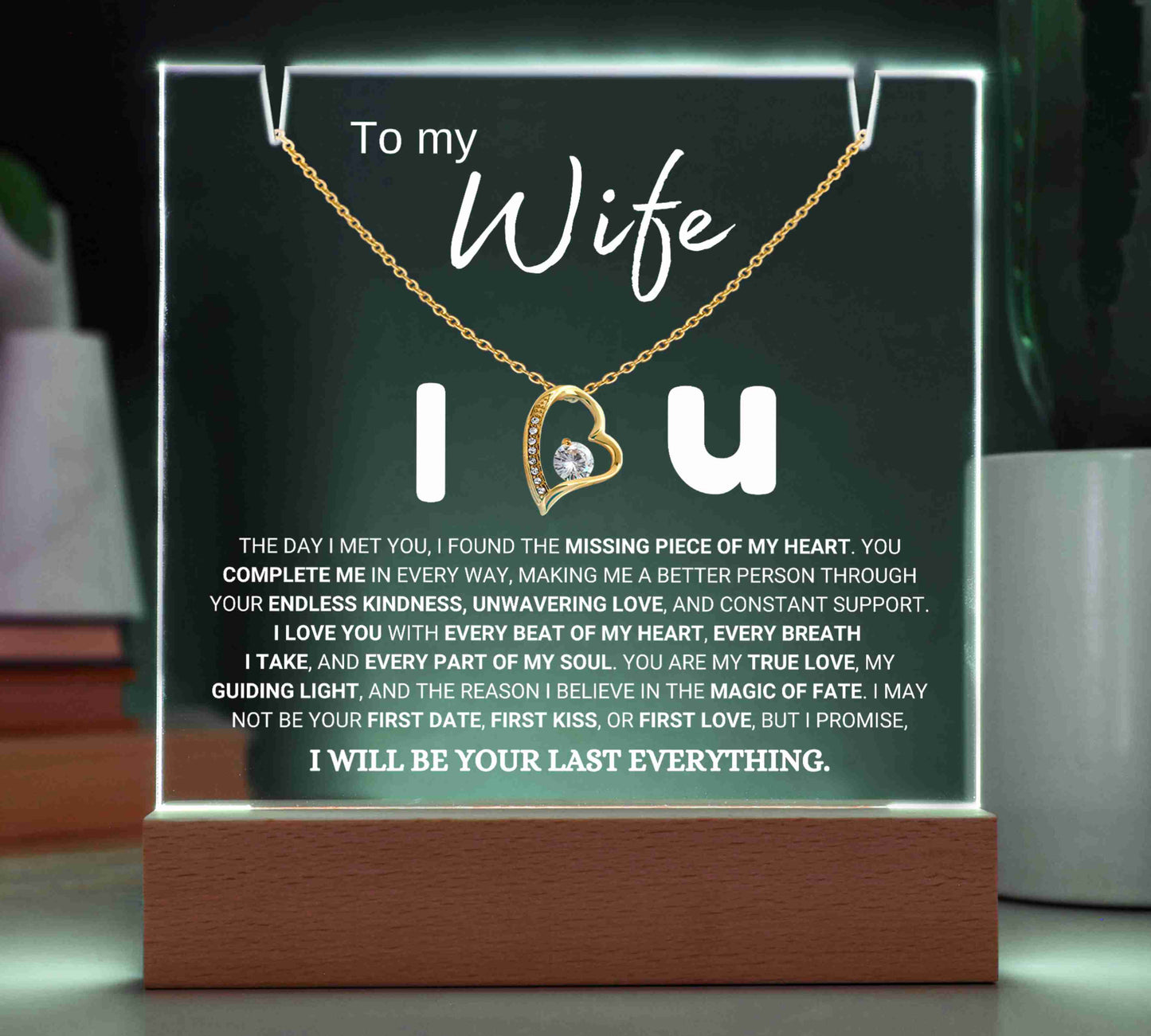 To My Wife - How Much You Mean To Me