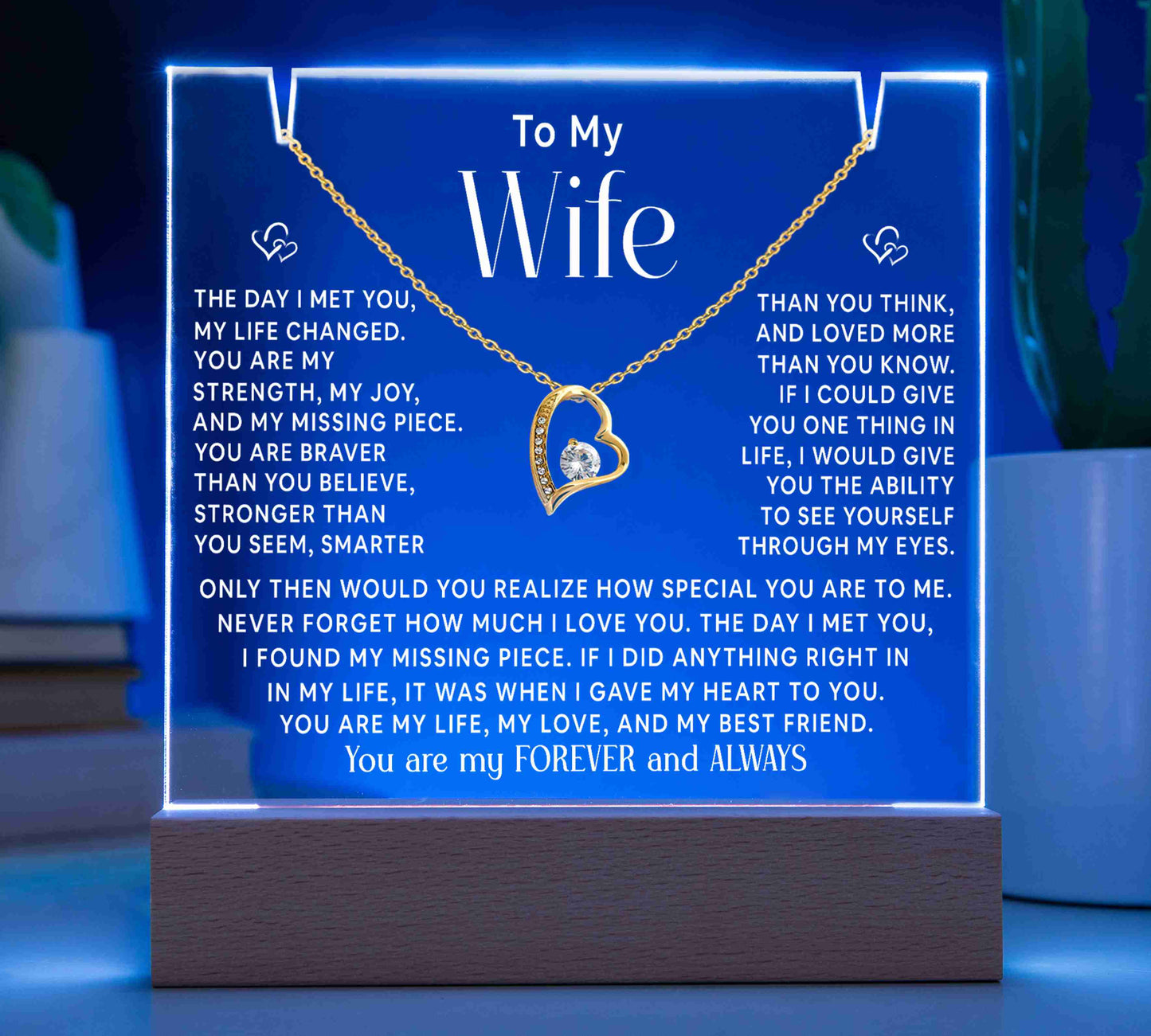 To My Wife - How Much You Mean To Me