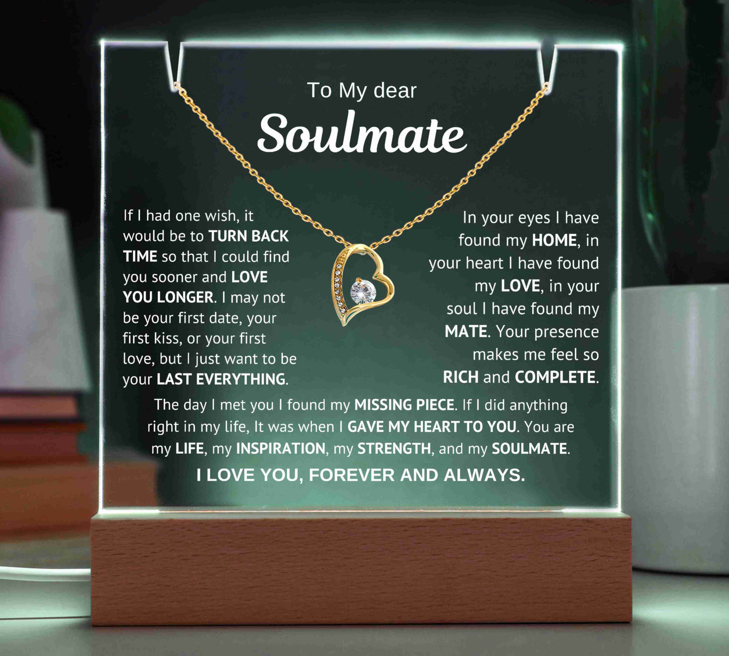 To My Gorgeous Soulmate - How Much You Mean To Me