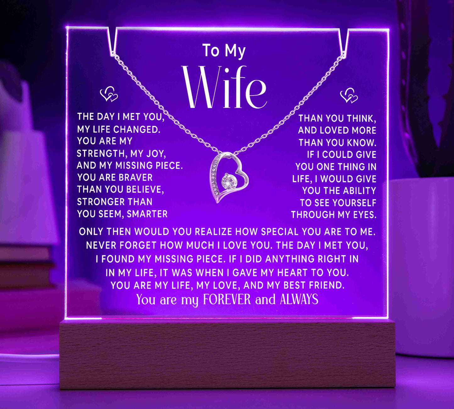 To My Wife - How Much You Mean To Me