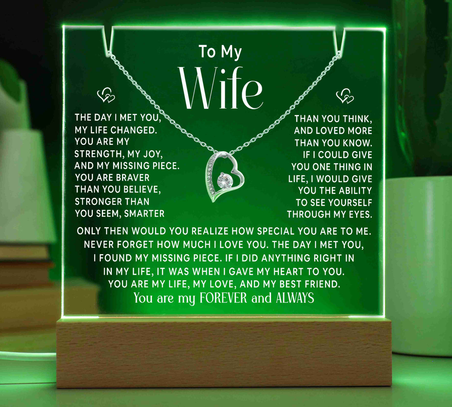 To My Wife - How Much You Mean To Me