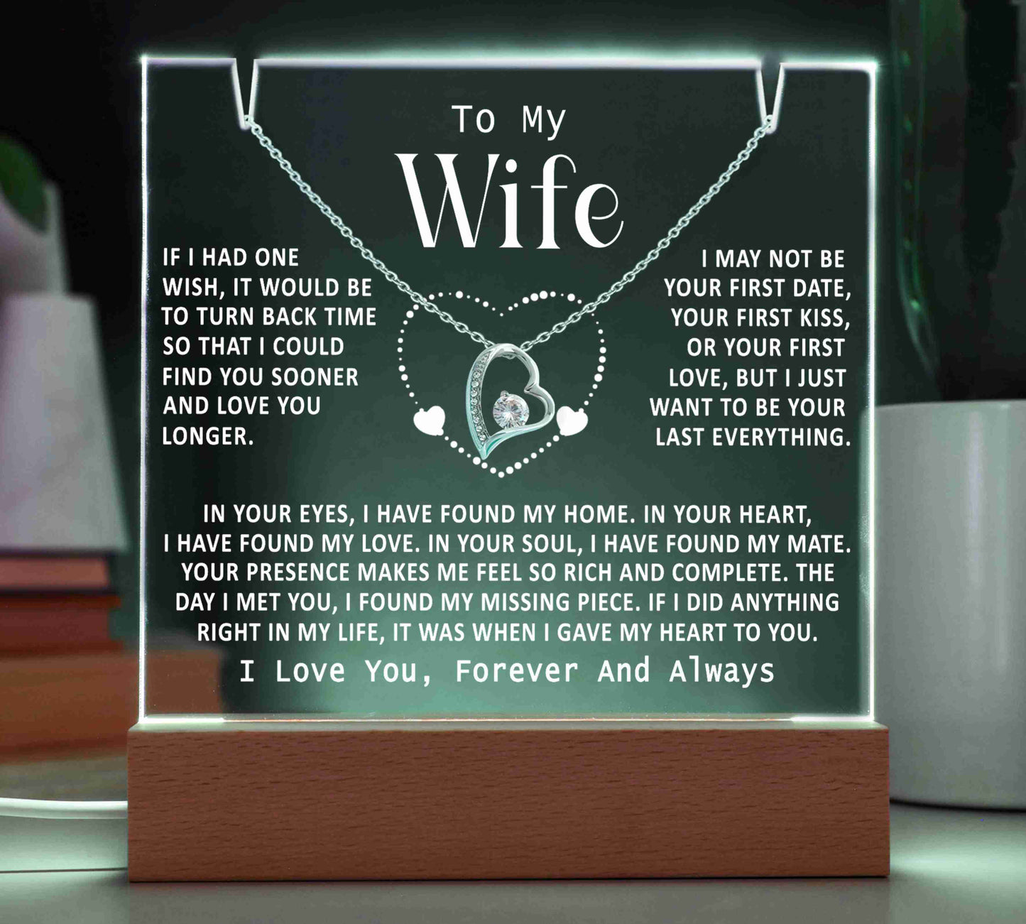 To My Wife - How Much You Mean To Me