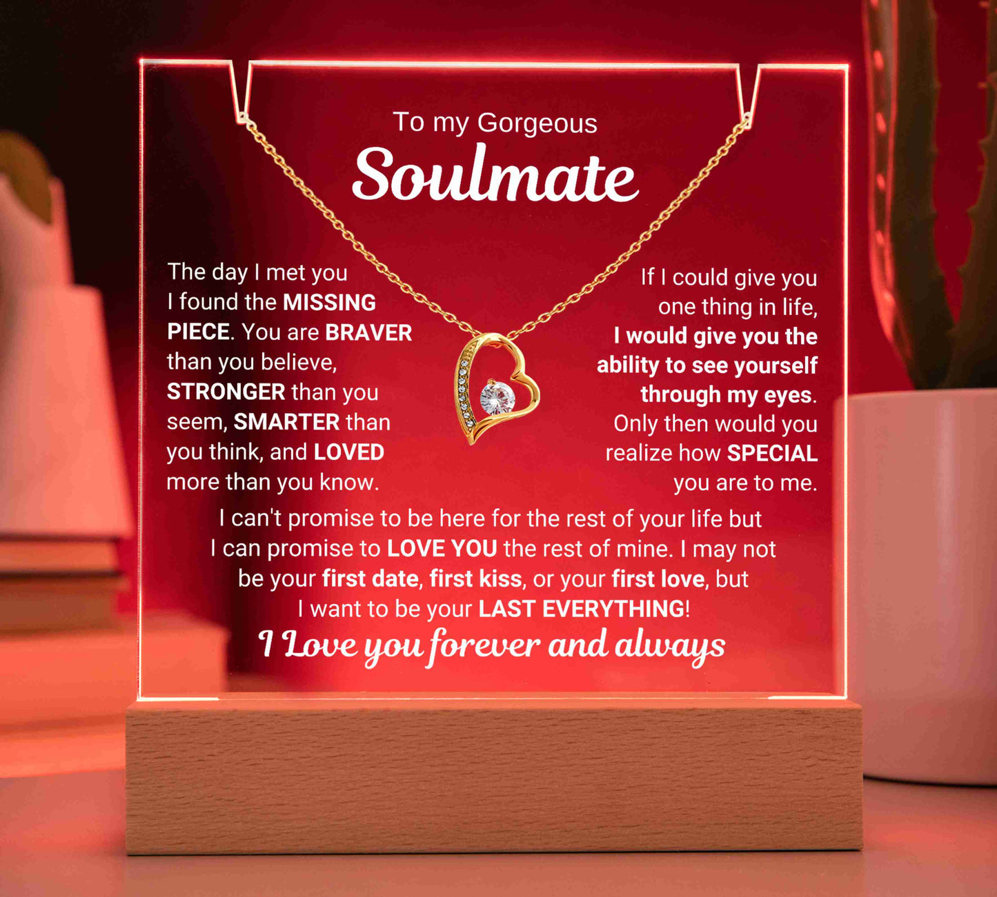 To My Soulmate - How Much You Mean To Me