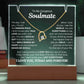 To My Soulmate - How Much You Mean To Me | Forever Love Keepsake Acrylic Bundle