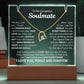 To My Soulmate - How Much You Mean To Me | Forever Love Keepsake Acrylic Bundle