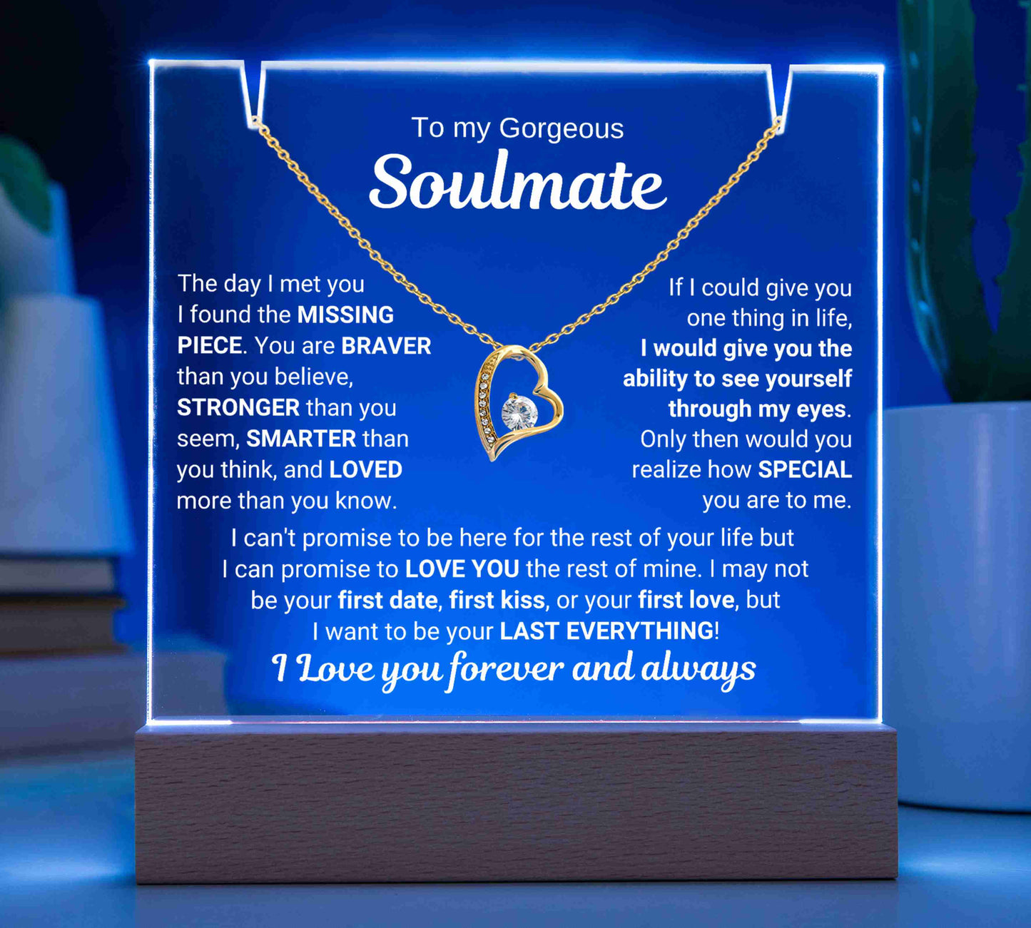 To My Soulmate - How Much You Mean To Me