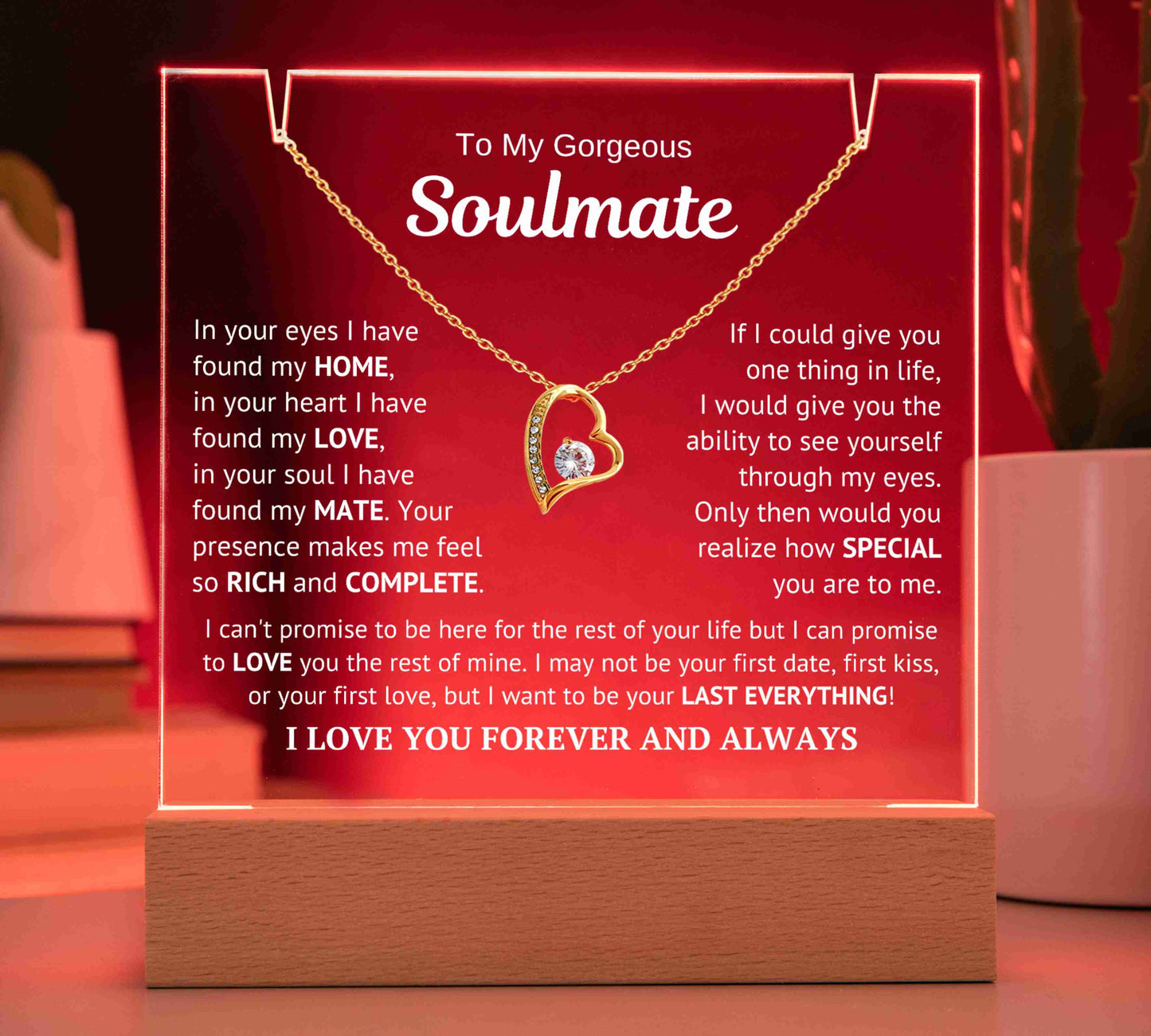 To My Soulmate - How Much You Mean To Me