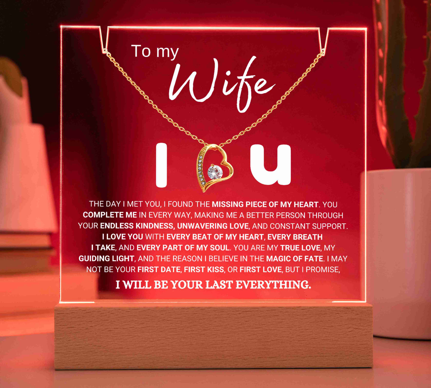 To My Wife - How Much You Mean To Me