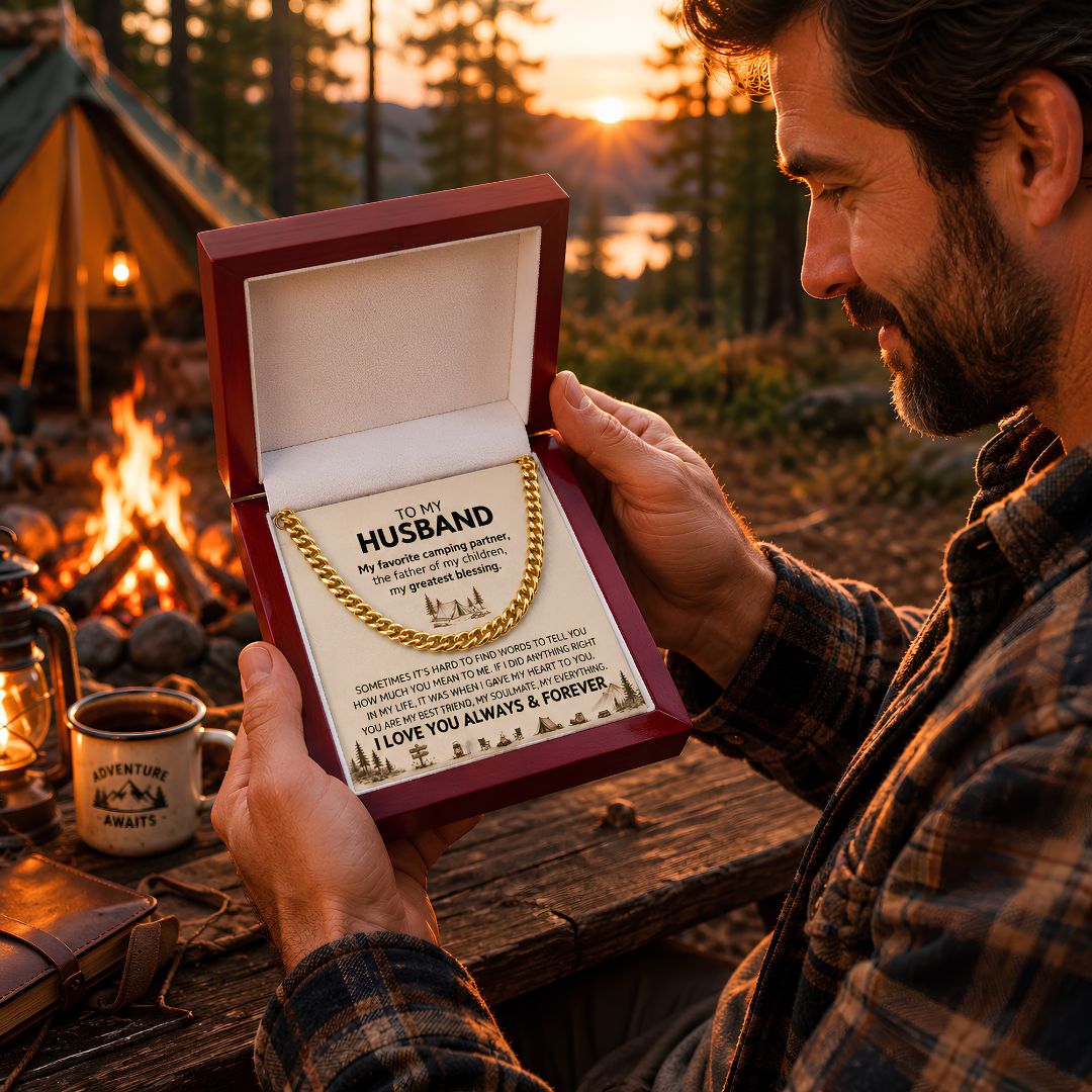 To My Husband — My Favorite Camping Partner, My Greatest Blessing ❤️