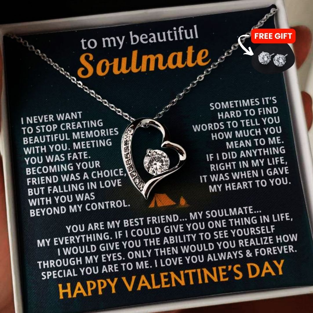 TO MY BEAUTIFUL SOULMATE — YOU ARE MY VALENTINE, MY BEST FRIEND… MY SOULMATE… MY EVERYTHING