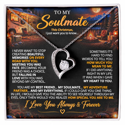 TO MY SOULMATE - YOU ARE MY BEST FRIEND... MY SOULMATE... MY EVERYTHING - (Romantic Camping & Halloween Gift for Her)