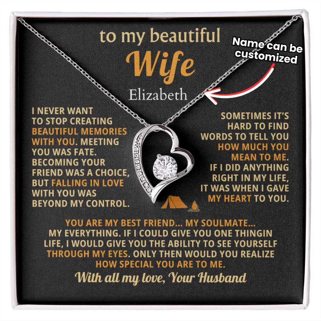 TO MY WIFE - YOU ARE MY BEST FRIEND... MY SOULMATE... MY EVERYTHING