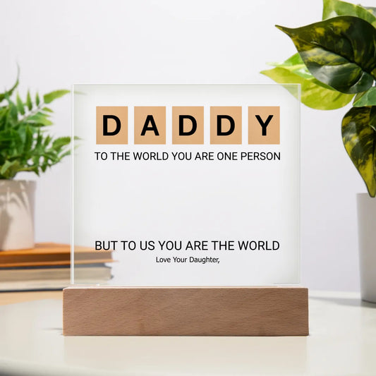 Customized Dad Gifts - To My Amazing Dad, How Much You Mean To Me