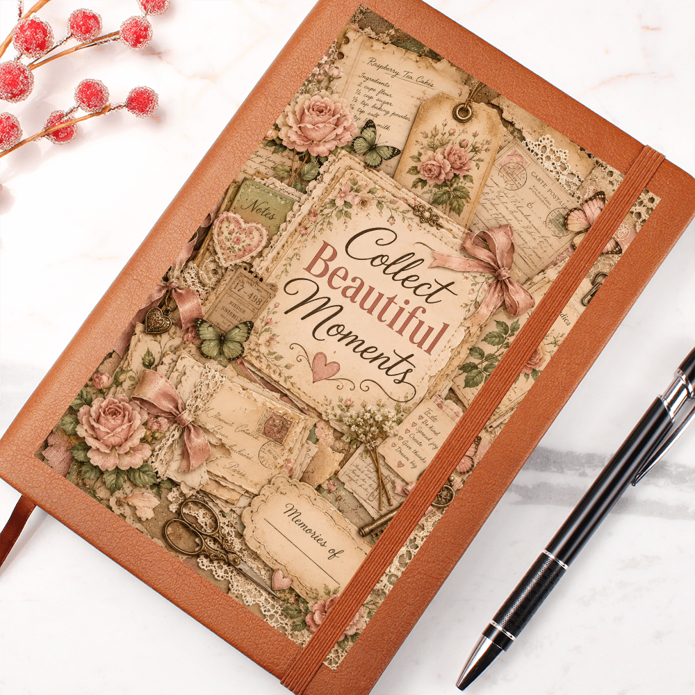 Stories Never Truly Fade Graphic Journal with Gift Wrap Bundle + Personalized Note