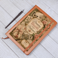 Dreams Bloom With Patience Graphic Journal with Gift Wrap Bundle + Personalized Note
