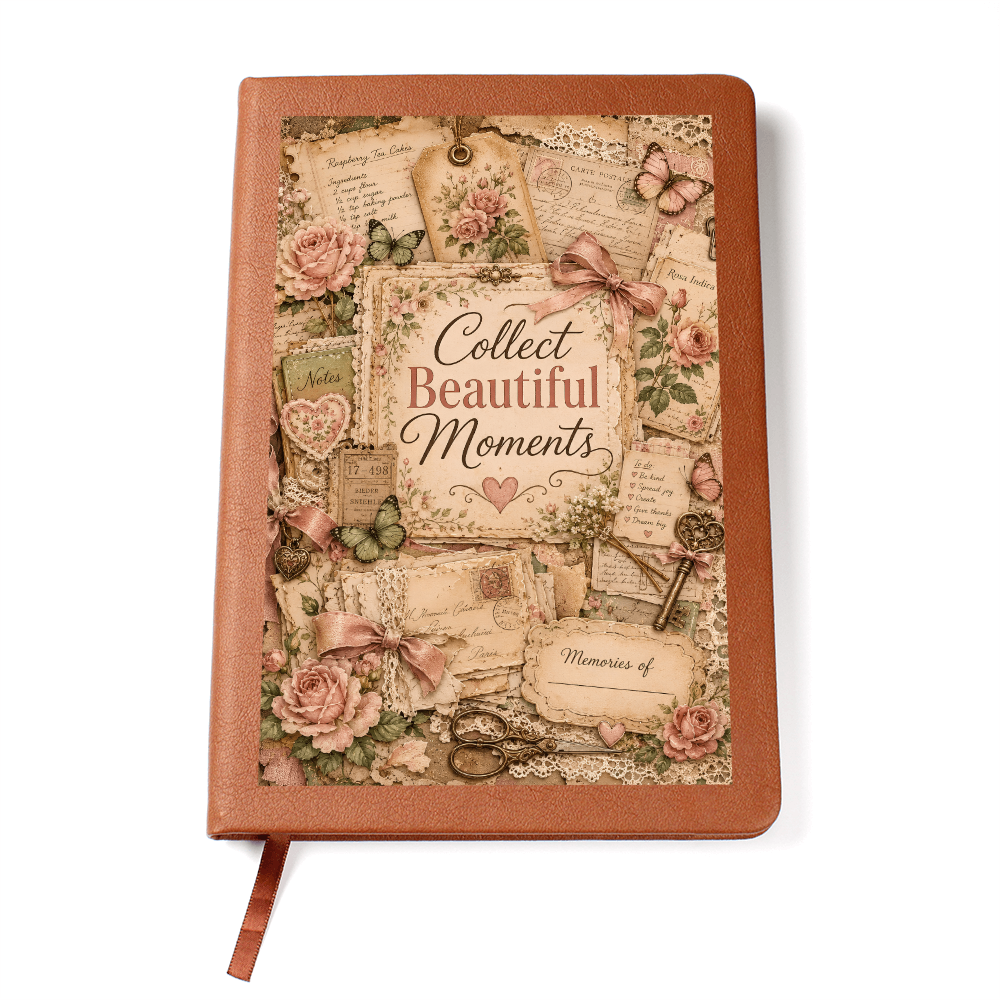 Stories Never Truly Fade Graphic Journal with Gift Wrap Bundle + Personalized Note