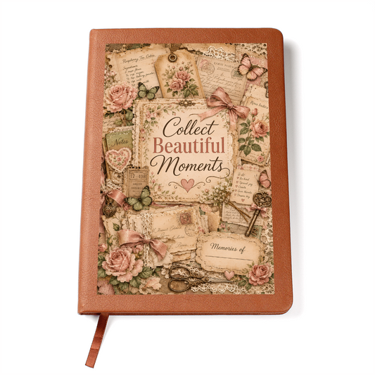 Stories Never Truly Fade Graphic Journal with Gift Wrap Bundle + Personalized Note
