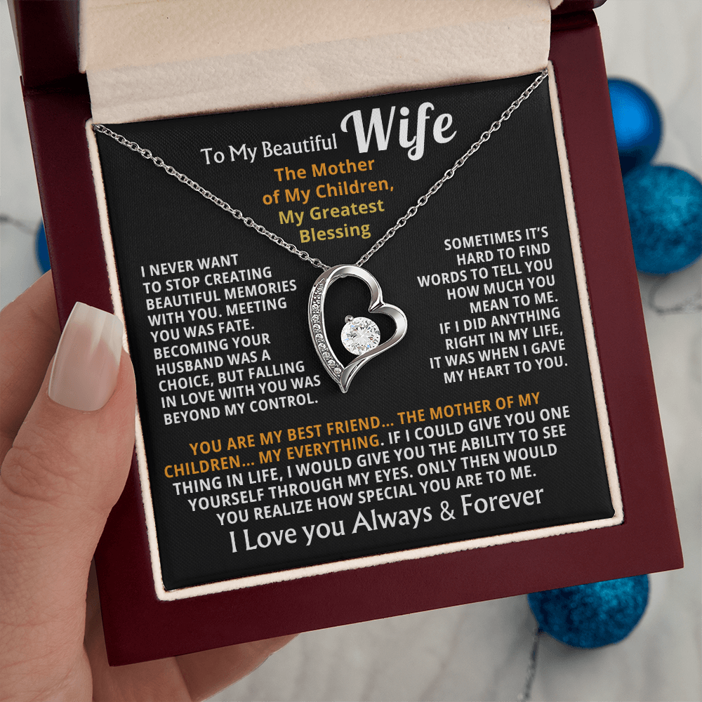 To My Beautiful Wife — The Mother of My Children, My Greatest Blessing ❤️