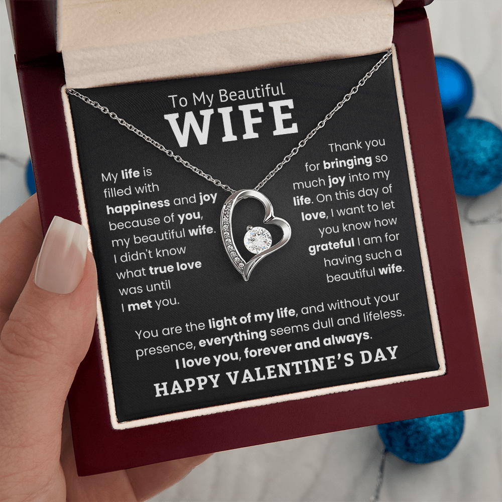 Forever & Always – A Special Valentine Gift for My Wife