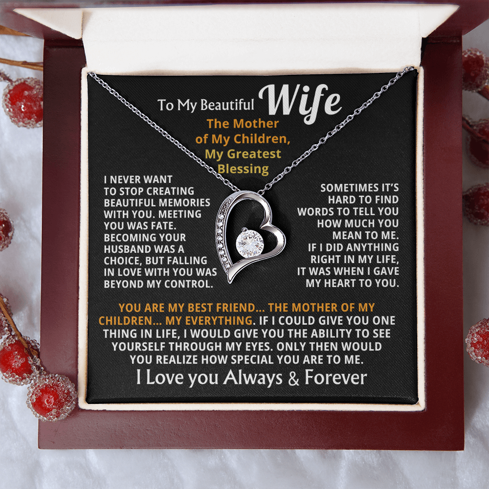 To My Beautiful Wife — The Mother of My Children, My Greatest Blessing ❤️