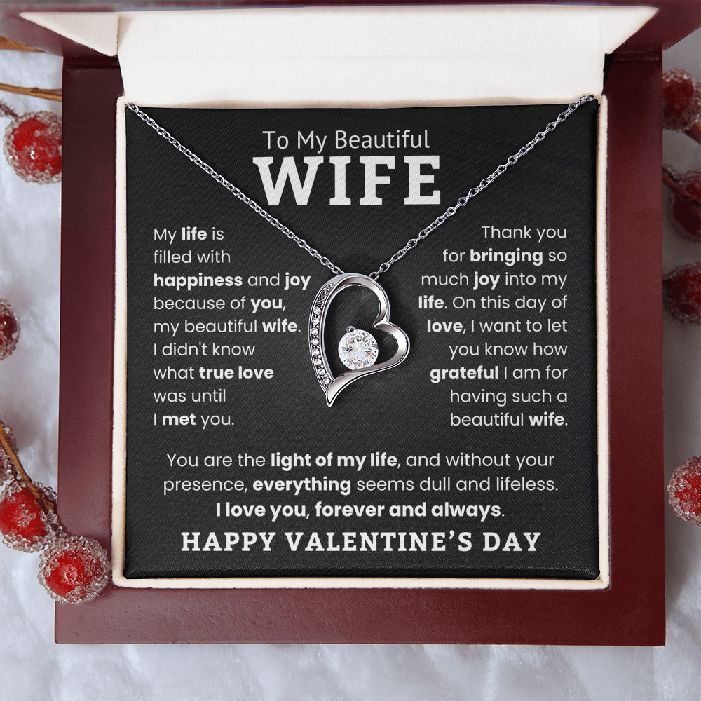Forever & Always – A Special Valentine Gift for My Wife