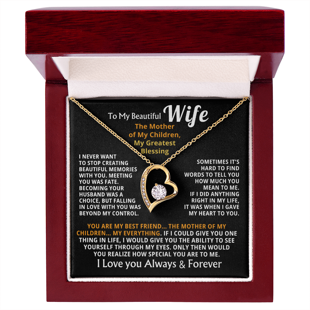 To My Beautiful Wife — The Mother of My Children, My Greatest Blessing ❤️