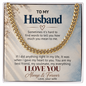 Always & Forever Husband Gift Chain From Wife