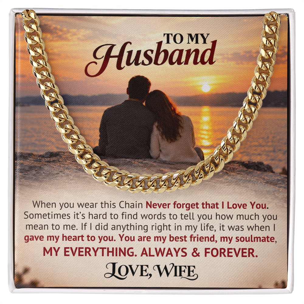 Always & Forever Husband Chain – Gift of Love
