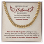 Title: Husband in Heaven Memorial Gift Chain – Treasure Forever