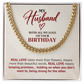 Birthday Gift Chain for Husband – Real Love