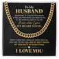 Husband Soulmate Chain Gift From Wife