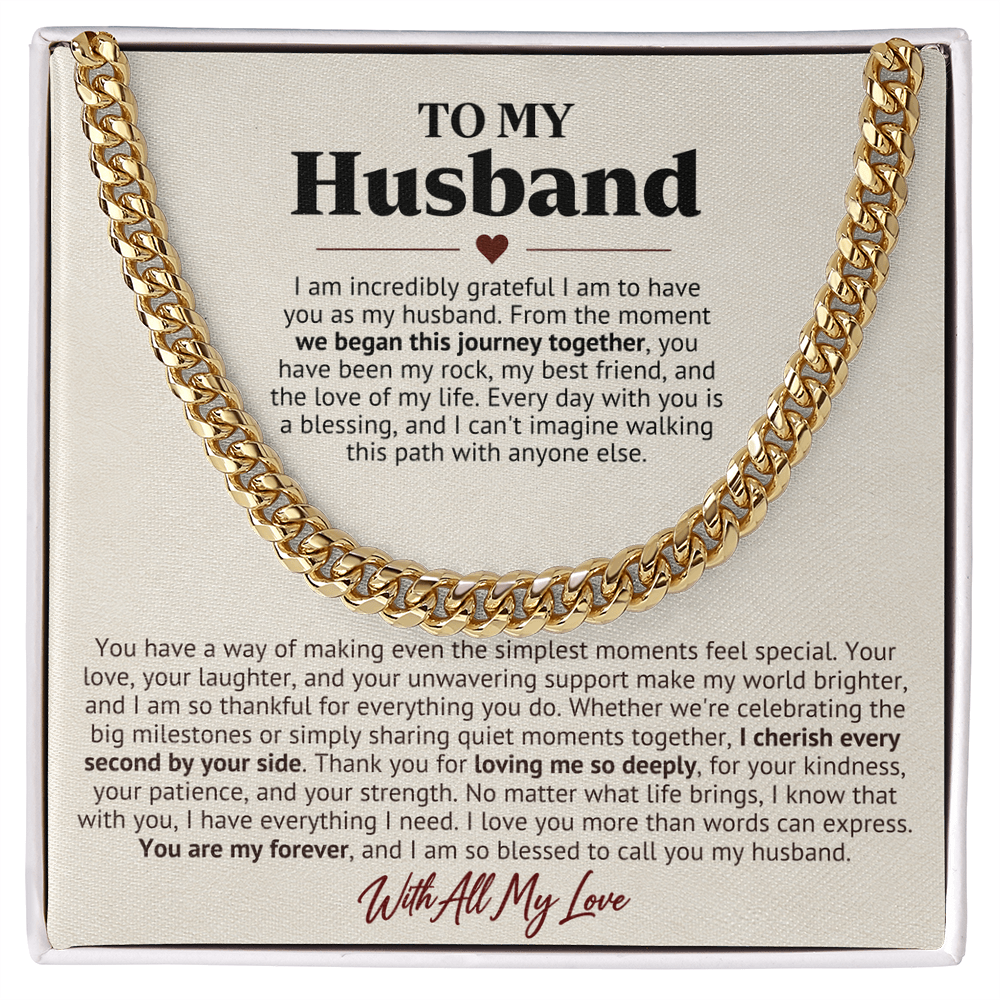 My Forever Husband – A Grateful Love Gift Chain